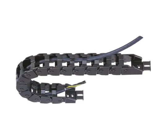 64-1364-93　Igus Cable Chain e-chain, Z08 Black, W28.2 mm x D19.3mm, L1m, 28 mm Min. B*** Radius Igumid NB　Z08.20.028.0