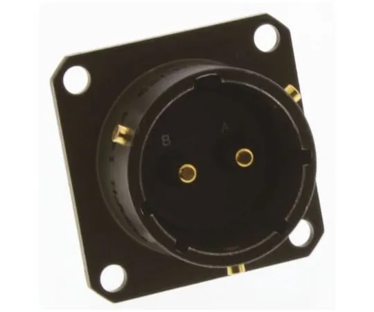 64-1362-08　Amphenol 62GB Series, 2 Way Flange Mount MIL Spec Circular Connector Receptacle, Pin Contacts,Shell Size 14, Bayonet　62GB-50T14-02PN