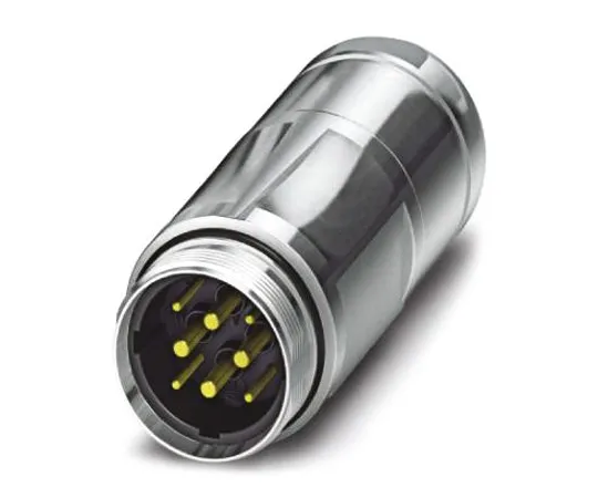 64-1302-98　Phoenix Contact SM-7EP1N8A9L34S Series Cable Mount Connector, 8 contacts　1613433