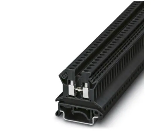 64-1304-42　Phoenix Contact, UK 2.5 N BK Series , 800 V Feed Through Terminal Block, Screw Termination　0719100