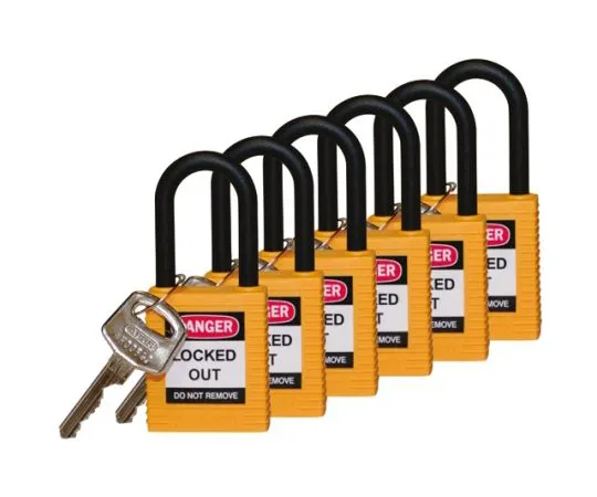 64-1339-98　Brady 38mm Nylon Key Padlock　813598