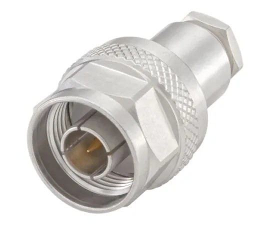 64-1398-86　Rosenberger 50Ω Straight Cable Mount N Type Connector, Plug, Clamp Termination, 0 → 11GHz, Flexible　53S114-006N5