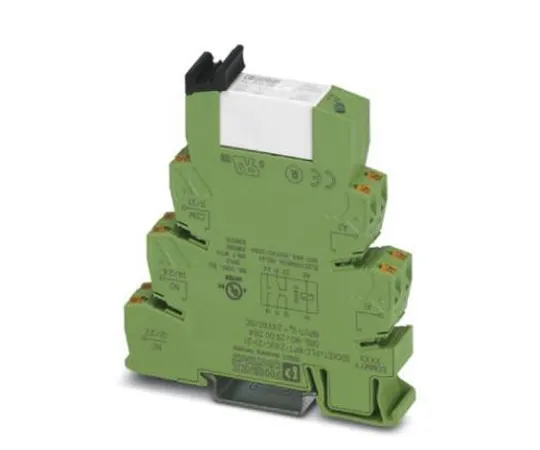 64-1292-40　Phoenix Contact PLC-RPT- 24UC/21-21 Series 24V ac/dc DIN Rail Interface Relay Module, DPDT　2900332