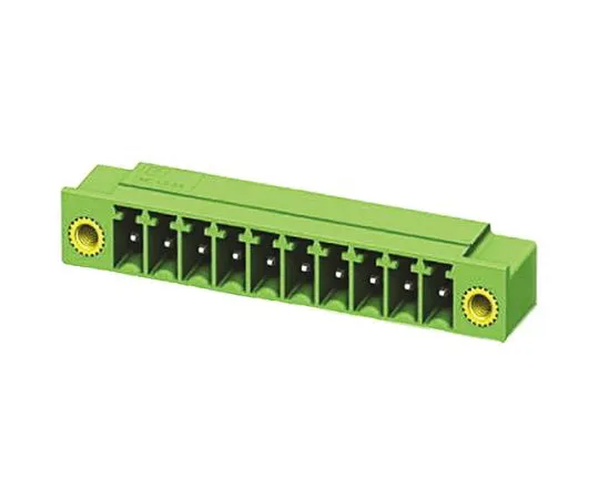 64-1261-27　Phoenix Contact MC 1.5/ 4-GF-3.5-LR, 4 Way Pluggable Terminal Block　1817631