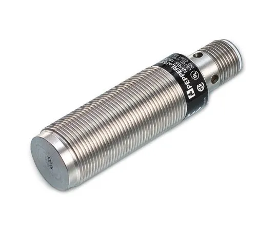 64-1285-68　Pepperl + Fuchs Inductive Sensor 10 mm Detection, M18 x 1, PNP-NO, 65mm Length, 10 → 30 V dc supply voltage　NMB10-18GM65-E2-V1