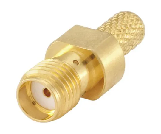 64-1398-20　Rosenberger Straight 50Ω Cable Mount SMA Jack, Crimp Termination Flexible　32K107-306L5