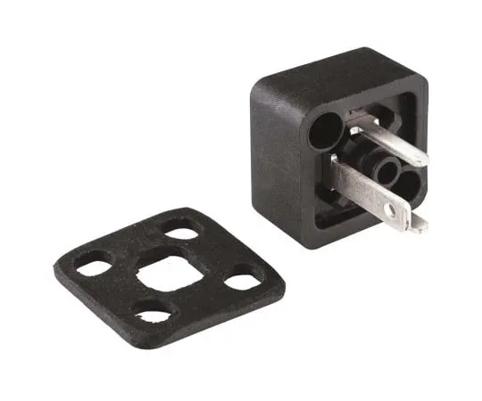 64-1344-14　RS PRO 2P+E DIN 43650, Male Solenoid Valve Connector, 250 V ac Voltage　811-8244