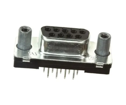 64-1267-62　TE Connectivity Amplimite HD-20 Series, 9 Way PCB D-sub Connector Socket, 2.74mm Pitch, with 4-40 UNC, Female Screw Lock　1-5747150-6
