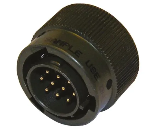 64-1362-29　Amphenol 62GB Series, 10 Way Cable Mount MIL Spec Circular Connector Plug, Pin Contacts,Shell Size 12, Bayonet　62GB-56TG12-10PN