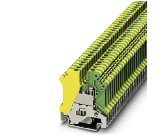 64-1303-65　Phoenix Contact, USLKG 3 Series Feed Through Terminal Block, Screw Termination　0441083