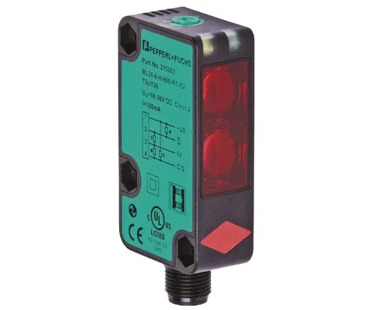 64-1384-98　Pepperl + Fuchs Photoelectric Sensor Retroreflective 9000 mm Detection Range Push Pull　RL31-54/25/73c/136