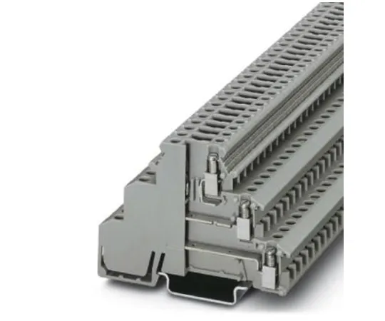 64-1305-12　Phoenix Contact, DIKD 1.5-TG Series , 250 V Feed Through Terminal Block, Screw Termination　2774237