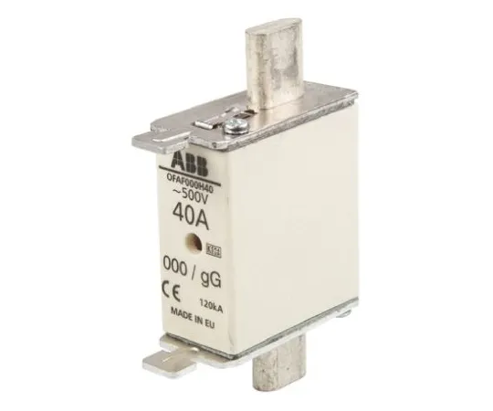 64-0646-44　ABB 40A 0 HRC Centred Tag F***, gG, 500V　OFAF000H40  1SCA022627R1120