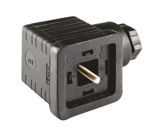 64-1344-16　RS PRO 2P+E DIN 43650 A, Female Solenoid Valve Connector, 250 V ac Voltage　811-8266