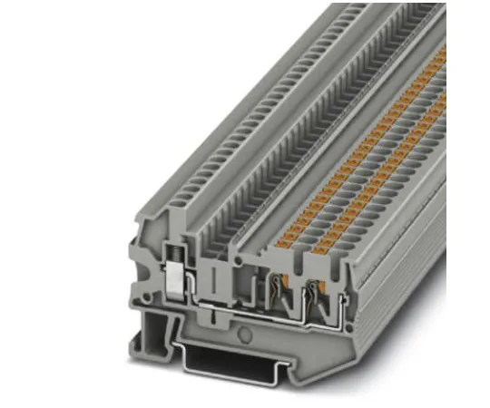 64-1376-30　Phoenix Contact, PT 2.5 Clipline Series , 800 V Feed Through Terminal Block, Push In Termination　3209515