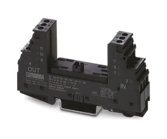 64-1300-01　Phoenix Contact PT 1X2-BE Series Base Element, DIN Rail, Screw Mount Mounting　2856113