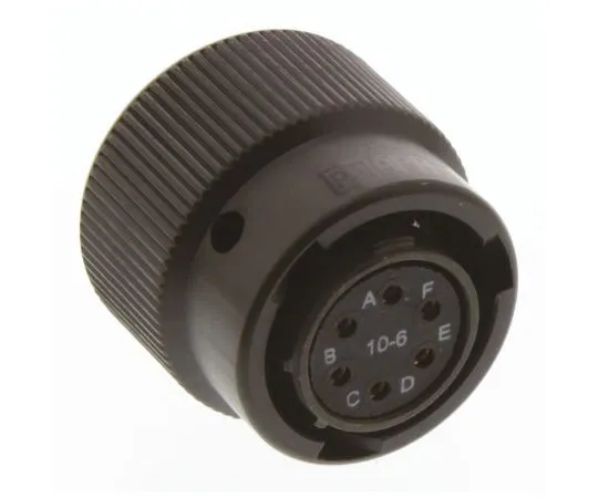 64-1362-28　Amphenol 62GB Series, 6 Way Cable Mount MIL Spec Circular Connector Plug, Socket Contacts,Shell Size 10, Bayonet　62GB-56TG10-06SN