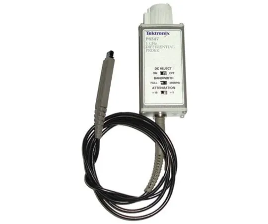 64-1274-10　Tektronix P6247 Oscilloscope Probe, Probe Type: Differential 1GHz 25V 1:1, 1:10　P6247
