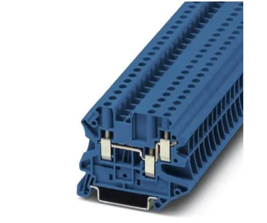 64-1306-98　Phoenix Contact, UT-4 Clipline Series , 500 V Feed Through Terminal Block, Screw Termination　3044500