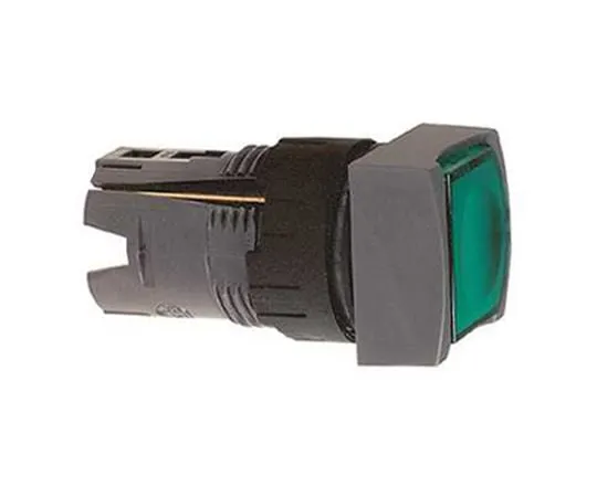 64-1384-97　Schneider Electric Harmony XB6 Series, Green Push Button Head Cap, Momentary, 16.2mm Cutout　ZB6CW3