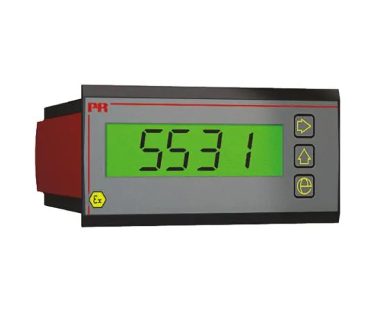 64-1274-54　PR Electronics LCD Digital Ammeter 4-Digits DC -20°C to +60°C, 44.5 x 91.5 mm　5531B
