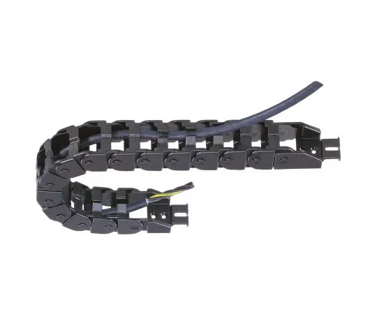 64-1364-96　Igus Cable Chain e-chain, Z08 Black, W28.2 mm x D19.3mm, L1m, 38 mm Min. Bend Radius Igumid NB　Z08.20.038.0