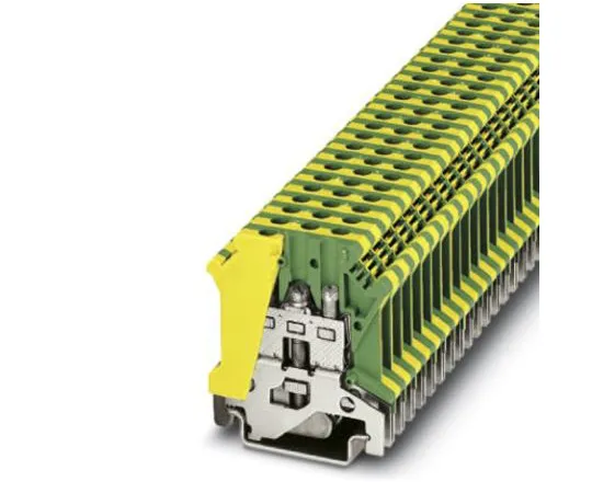 64-1303-61　Phoenix Contact, USLKG 4 Series Feed Through Terminal Block, Screw Termination　0441012