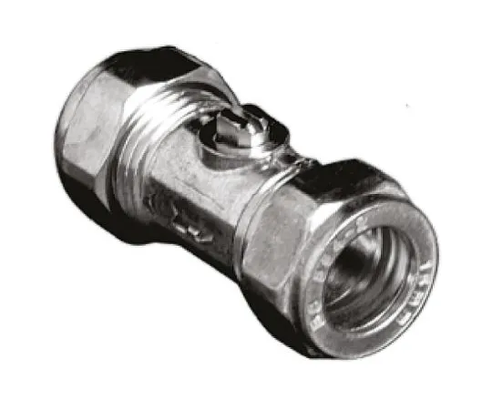 64-1265-35　Reliance 15mm High Pressure Ball Valve Nickel Plated Brass Isolating Valve　BVAL201002