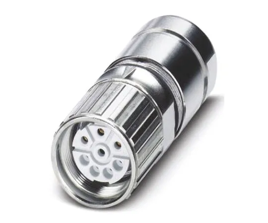 64-1299-67　Phoenix Contact SF-7ES1N8A80DU Series M23 Cable Mount Connector, 8 contacts Plug　1605602