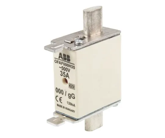 64-0646-43　ABB 35A 0 HRC Centred Tag F***, gG, 500V　OFAF000H35  1SCA022627R1040