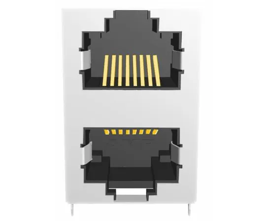 64-1407-67　TE Connectivity 5569380 Series, Female Cat5 RJ45 Socket　5569380-1