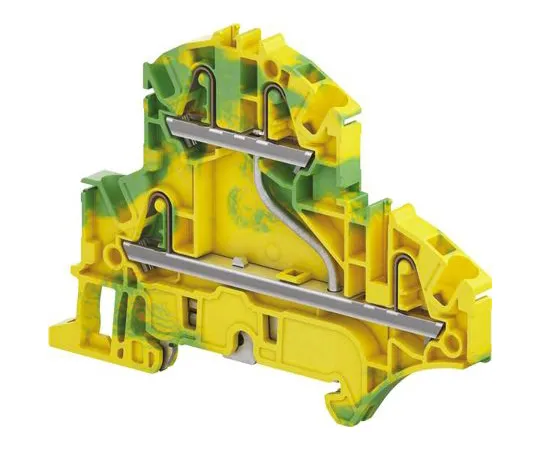 64-1374-66　Entrelec, ZK2.5 Series Standard Din Rail Terminal, Spring Clamp Termination　1SNK705250R0000