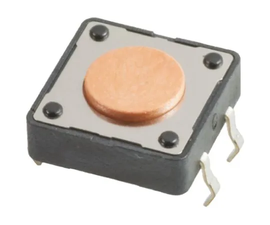 64-0669-52　Pink Button Tactile Switch, Single Pole Single Throw (SPST) 50 mA @ 12 V dc 0.8mm Through Hole　430456043736