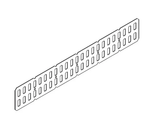 64-1281-98　Legrand Universal Fish Plate Pre-Galvanised Steel Cable Tray Fish Plate　UF450PG