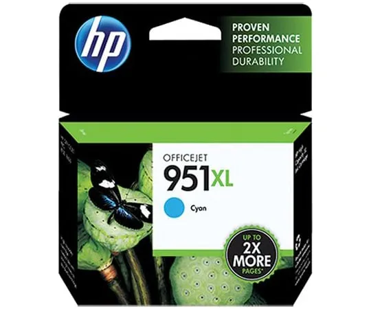 64-1330-81　Hewlett Packard 951XL Cyan Ink Cartridge　CN046AE