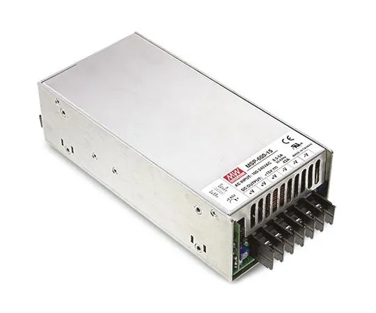 64-1375-07　Mean Well 636W 1 Output Embedded Switch Mode Power Supply SMPS, 53A, 12V dc Medical Approved Enclosed　MSP-600-12