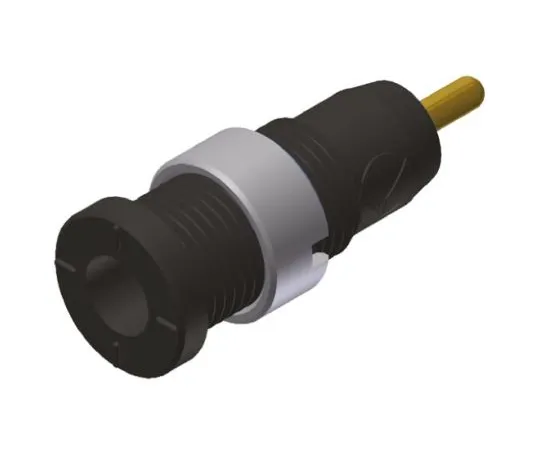 64-0682-15　Black Female Banana Plug Solder 1000V ac/dc　975459700