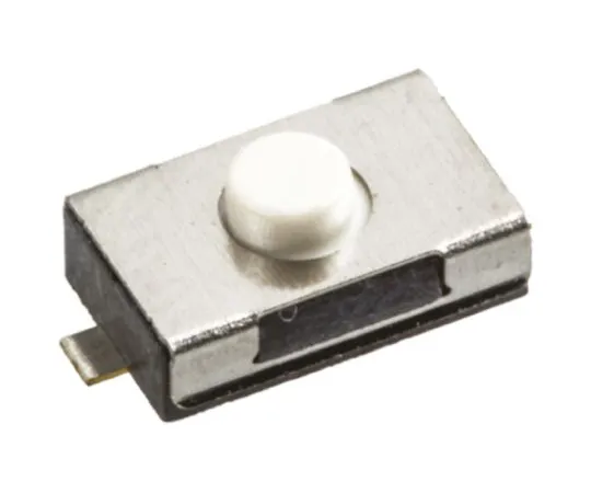 64-0669-73　White Tactile Switch, Single Pole Single Throw (SPST) 50 mA @ 12 V dc 0.8mm Surface Mount　434111025826