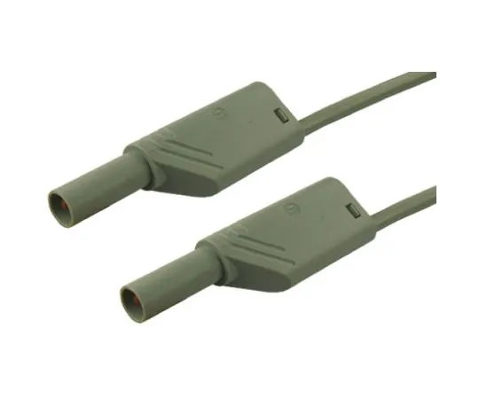 64-0681-65　Hirschmann Test & Measurement Test lead, 32A, 1000V ac/dc, Grey, 1m Lead Length　934088106