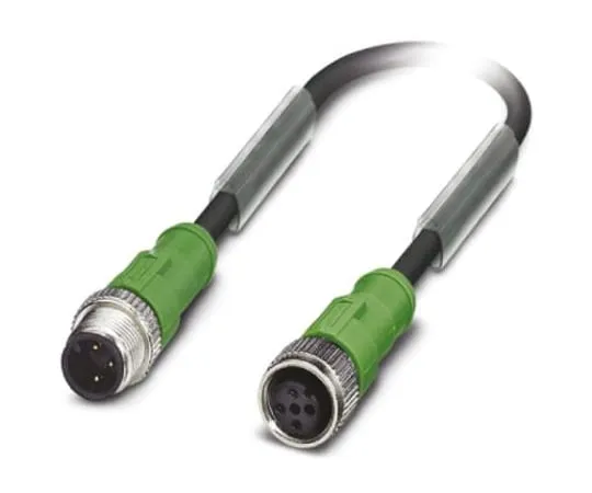 64-1299-45　Phoenix Contact, SAC-3P-M12MS/1.0-PUR/M12FS Series, M12 to M12 Cable assembly, 3 Core 1m Cable　1698084