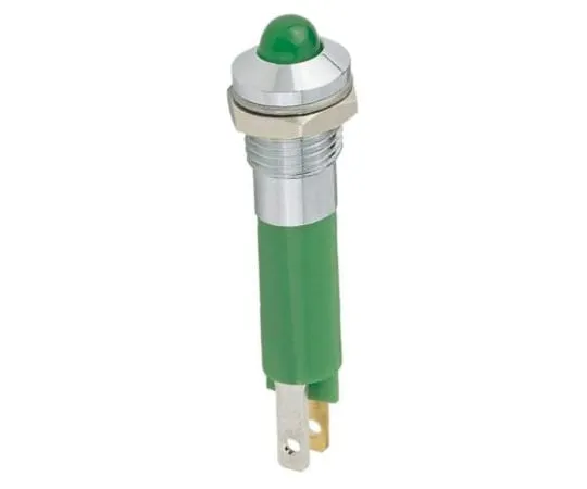 64-1386-78　Signal Construct Green Indicator, Screw Termination, 12 → 14 V, 8mm Mounting Hole Size　SMQD08222