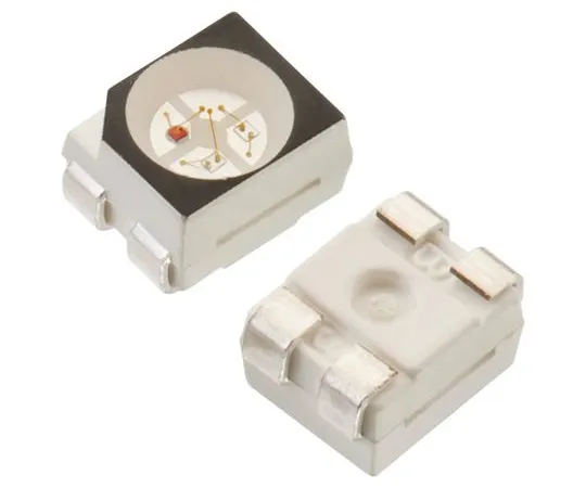 64-1374-50　2 V, 3.2 V RGB LED 3528 (1411)  SMD, Wurth Elektronik WL-SFTW 150141M173100　150141M173100