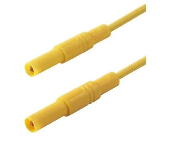 64-0681-41　Hirschmann Test & Measurement Test lead, 32A, 1000V ac/dc, Yellow, 2m Lead Length　934077103