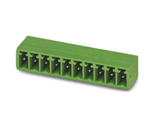 64-1306-13　Phoenix Contact MC 1.5/10-G-3.5, 10 Way Pluggable Terminal Block　1844294