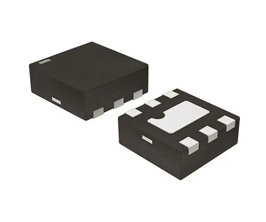 64-1372-43　Vishay GMF05C-HSF-GS08, Quint-Element Bi-Directional ESD Protection Diode, 200W, 6-Pin LLP75　GMF05C-HSF-GS08
