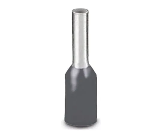 64-1308-18　Phoenix Contact AI Series Insulated Crimp Bootlace Ferrule, 8mm Pin Length, 2.3mm Pin Diameter, 2.5mm² Wire Size, Grey　3200069