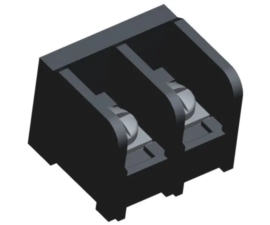64-1412-14　Barrier Strip, 2 Contact, 9.53mm Pitch, 1 Row, 25 A, 5 A, 300 V, 600 V　3-1437651-4