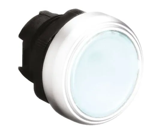 64-1249-63　Lovato Platinum Series, Clear Push Button Head, Spring Return, 22.3mm Cutout　LPCBL107