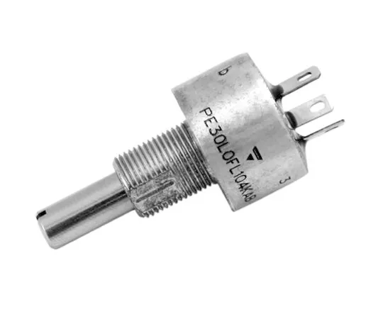 64-1250-13　Vishay 1 Gang Rotary Cermet Potentiometer with a 6 mm Dia. Shaft, 4.7kΩ, 3W, Linear PE30L0AP472KABG030　PE30L0AP472KABG030