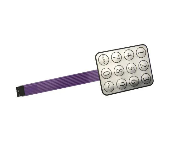 64-1313-91　Apem IP54 Membrane Keypad　AC4933